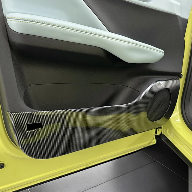 For BYD Seagull 2023-2024 Car Door Anti-kick Protection Cover Stainless Steel Accessories