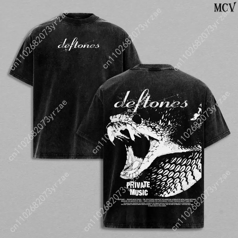

Deftones повседневная футболка для мужчин и женщин, хлопковая футболка высокого качества с короткими рукавами, модная удобная футболка, мягкие дышащие топы