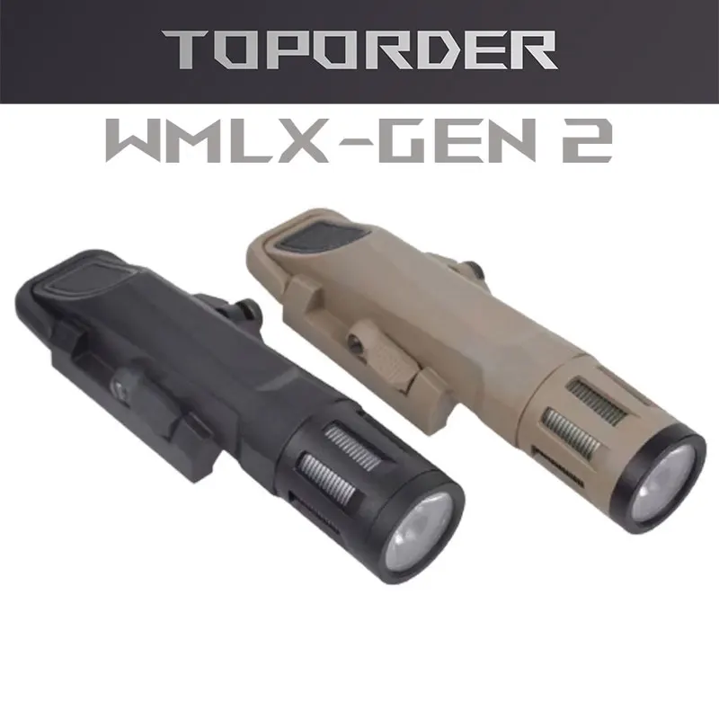 

WMLX&G2 Tactical LED Weapon Light - 20-21mm Rail Mount/Strobe Mode/Field & Camping Use