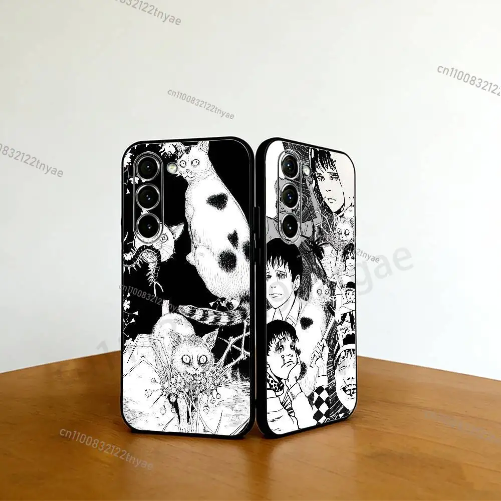 

New comics J-Junji Ito horror Hot Anime Phone Case For Samsung GalaxyA53,51,72,73,31,30,42 Ultra Protective Phone Shell