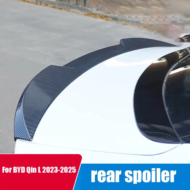 

For BYD Qin L 2023 2024 2025 Adhesive installation of the rear spoiler of the car blade model and exterior modification parts