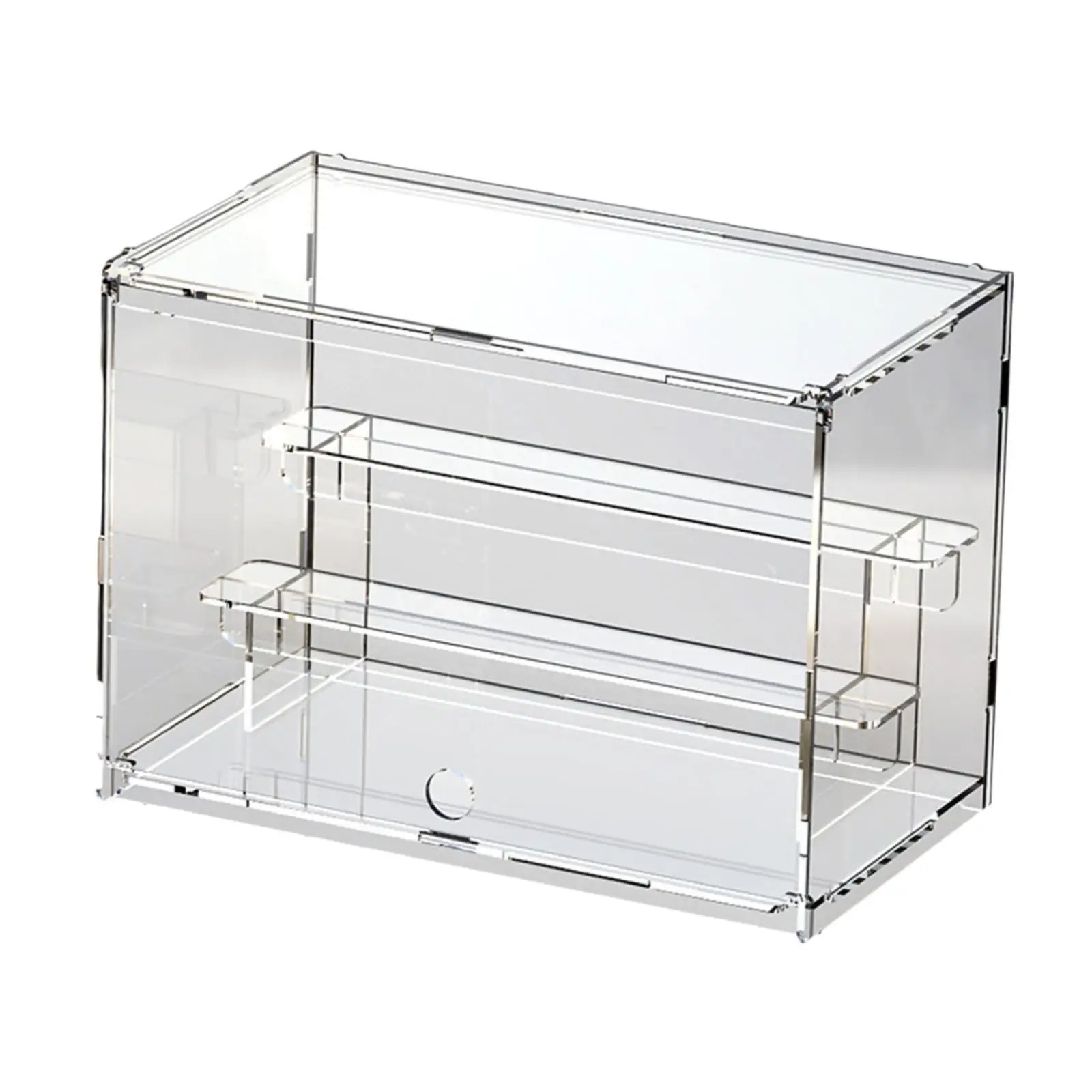 Model Car Showcase Car Model Display Box with Shelf Protection Box Sturdy Professional Transparent Display Case for Study