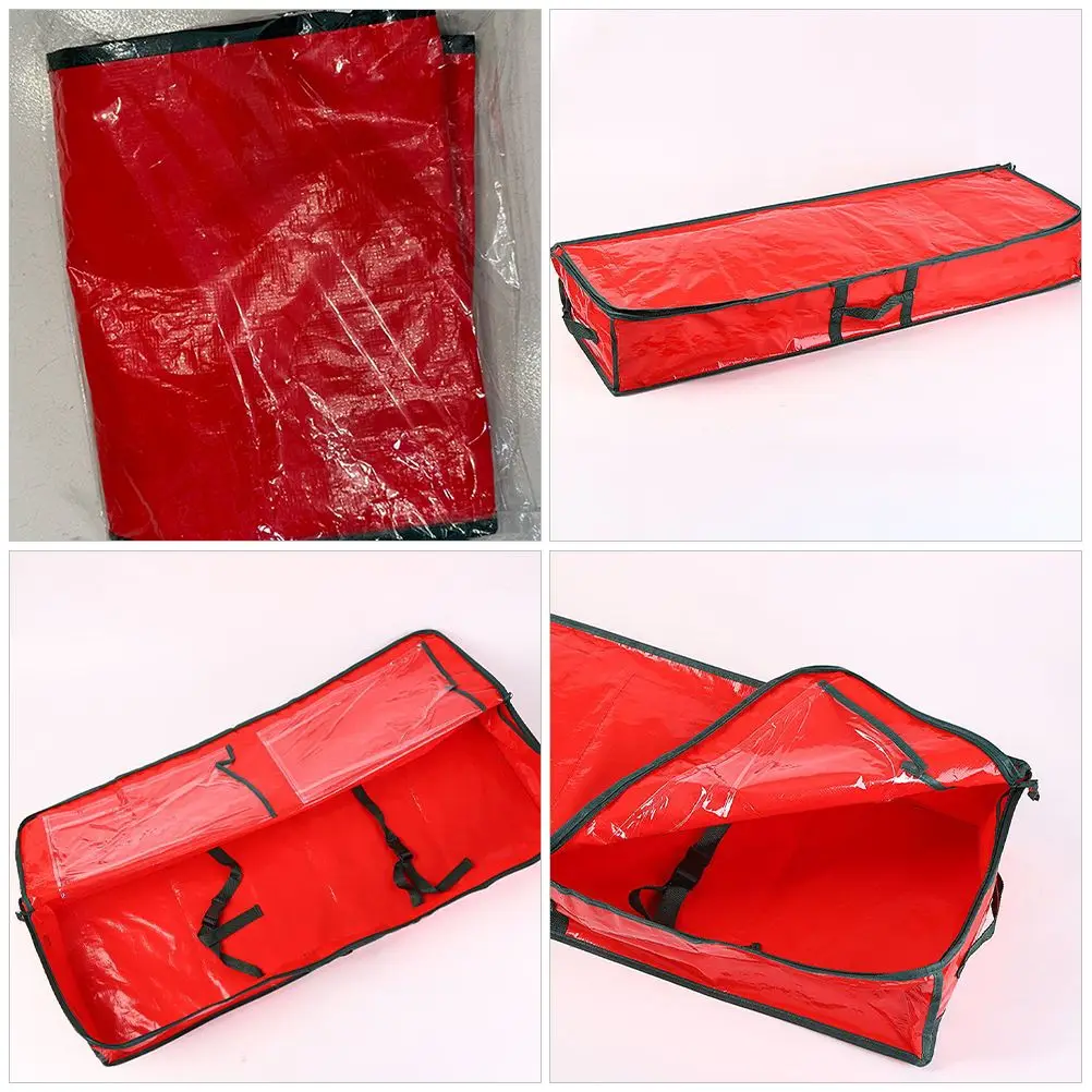 Christmas Tree Storage Bag Large Capacity Waterproof Reusable Organizer Extra Strong Handles Xmas Decorations Christmas Trees