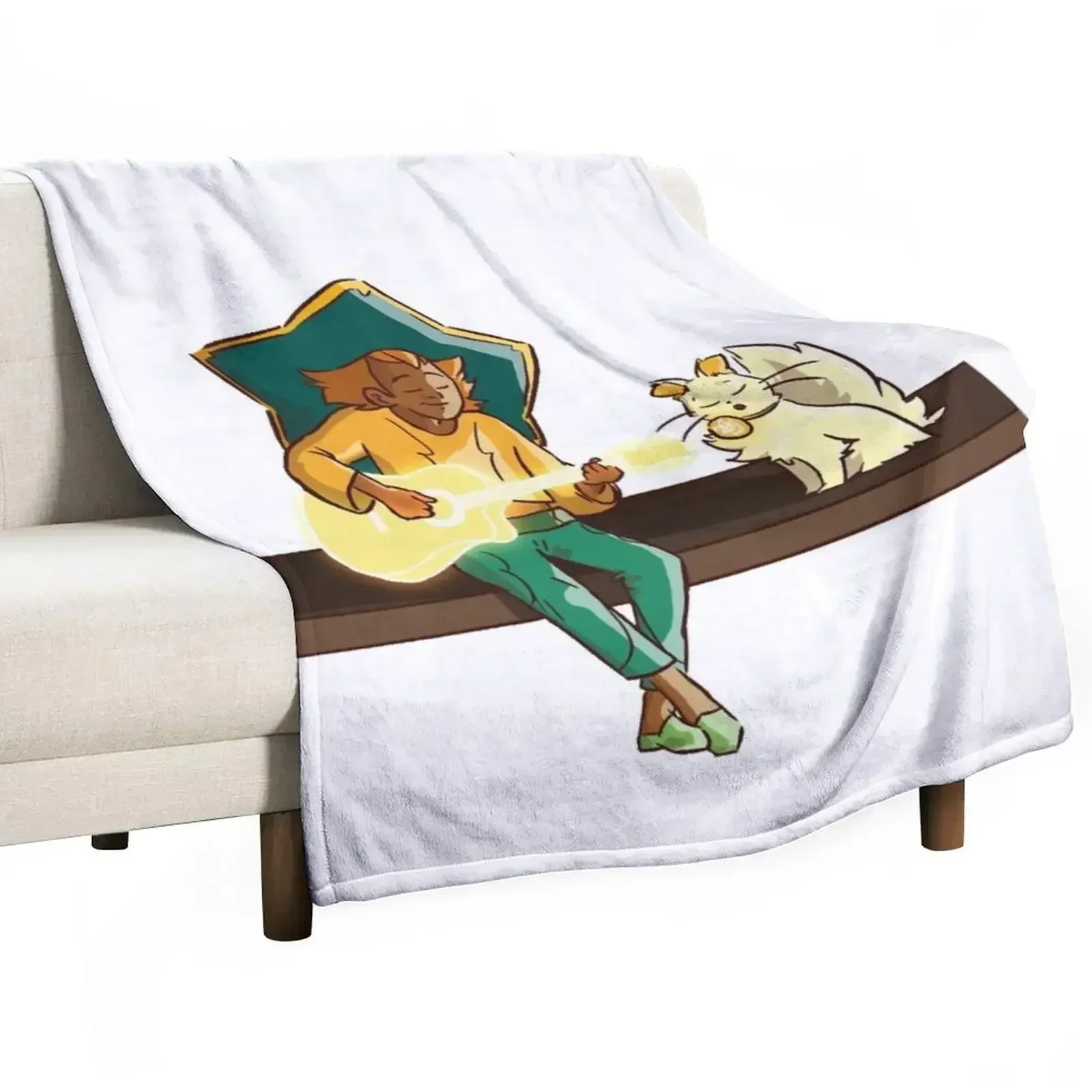 

Spiritfarer Classic Throw Blanket Multi Use Warm Blanket for Living Room Bedroom