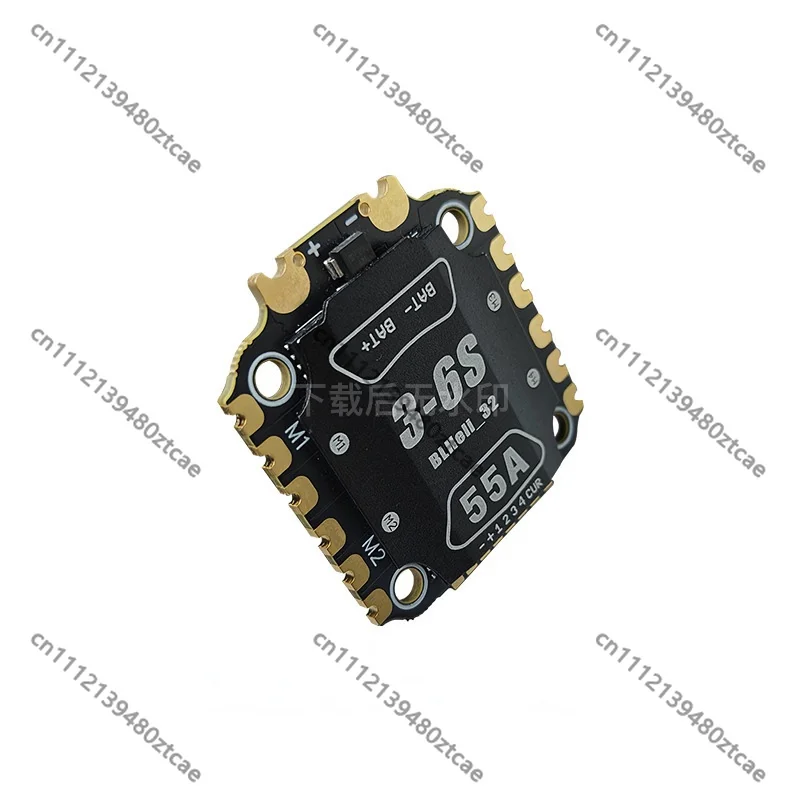 Brushless ESC With Cooling Heat Sink Compatible 3S-8S Lipo 80A FPV Racing Drone Replacement Spare Parts