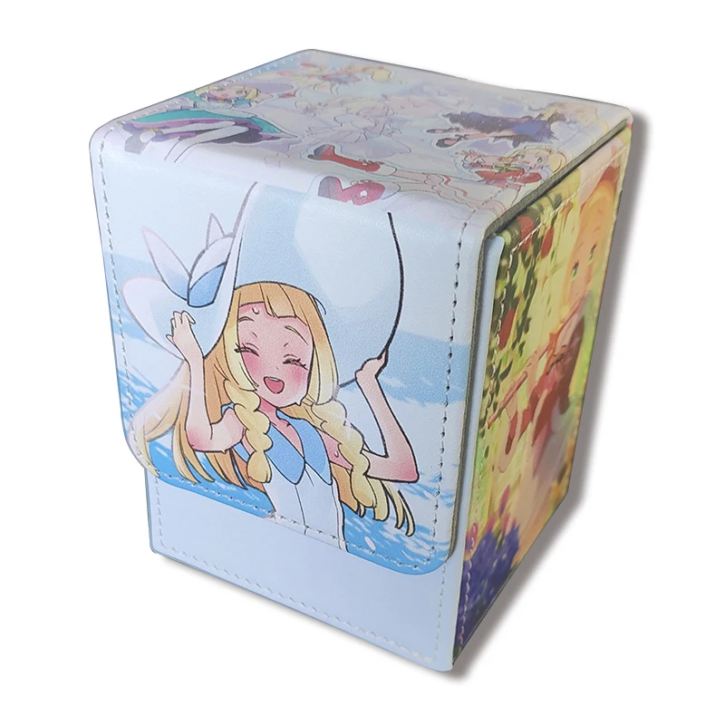 لتقوم بها بنفسك الذاتي جديد Ptcg المدرب ليلي بطاقة صندوق تخزين Ws Opcg Ptcg المدرب سيرينا الجلود الراقية بطاقة صندوق تخزين دمى هدايا