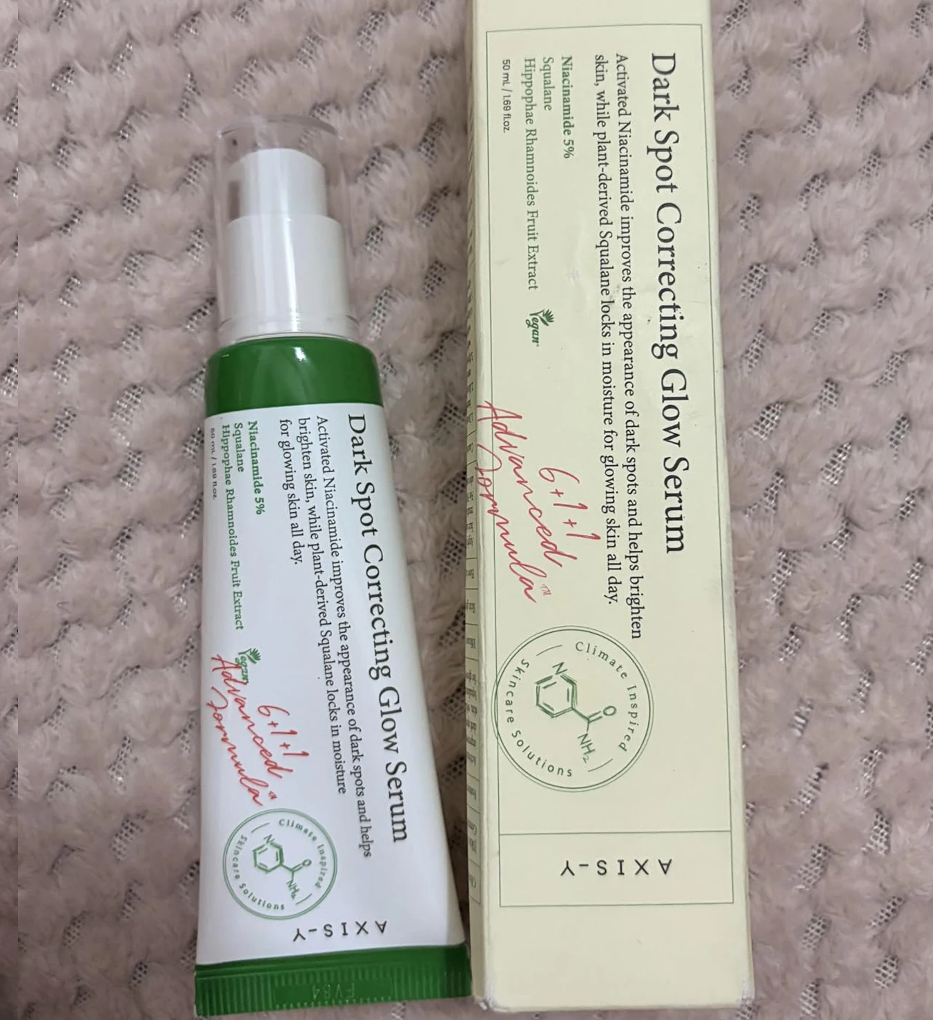 Suero Facial Corrector de Manchas Oscuras con 5% de Niacinamida, 50 ml, para el Rostro, Hidratación Profunda, Cuidado de la Piel Coreano