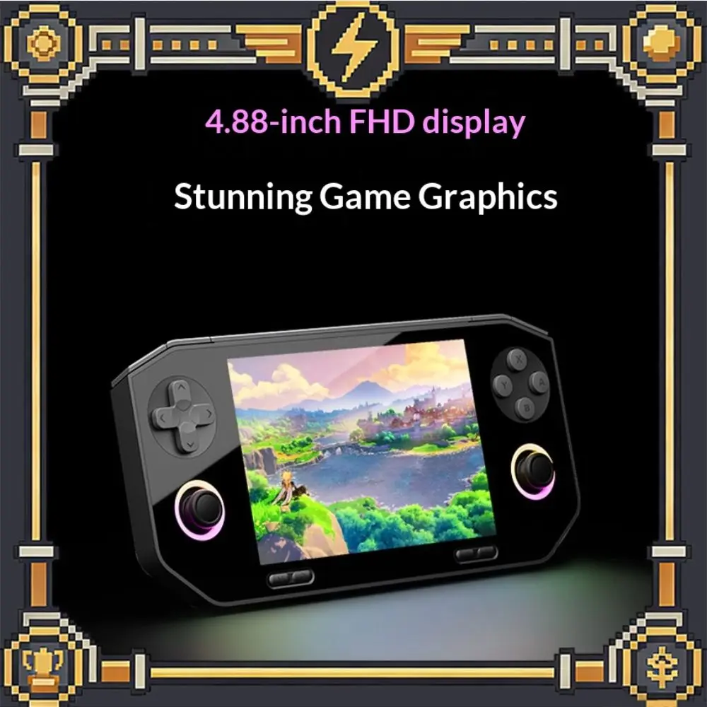 

GameMT EX8 Game console High-definition Glass Large Screen Nostalgic Open-source Retro Handheld 1620x1080 Portable Game Console