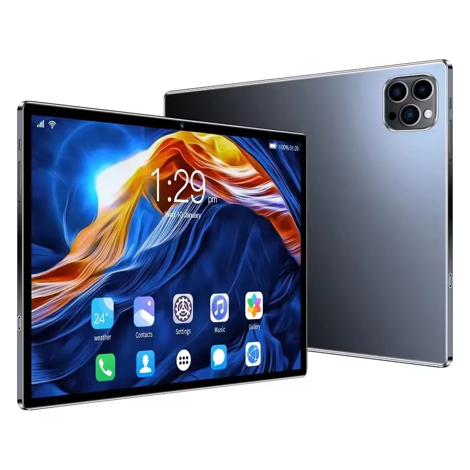 P37 10.1 Inch 8GB RAM 64GB ROM Android 13 Support 4G GSM Internet WiFi Internet BT Global Version Tablet PC