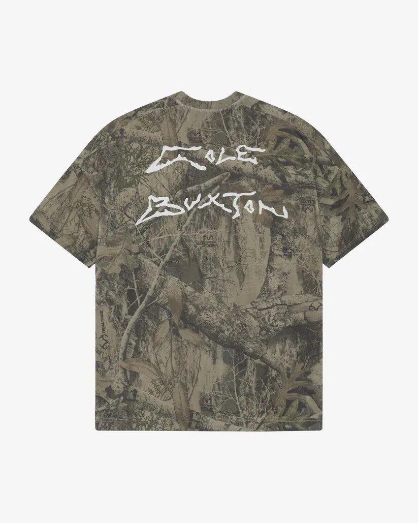 COLE BUXTON X AKIMBO X REALTREE Vintage Printed Short Sleeve T-Shirt