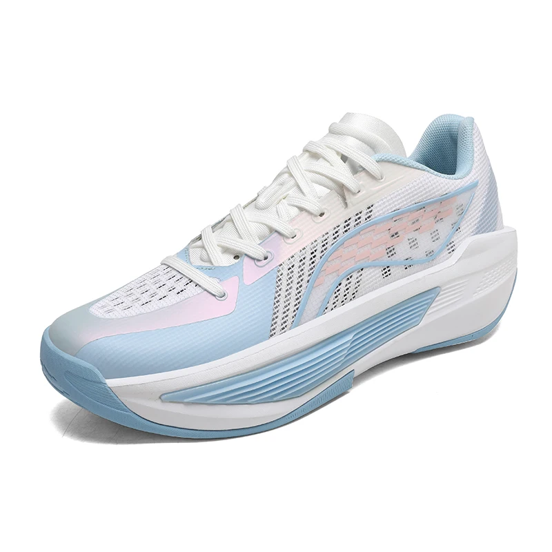 

Баскетбольные кроссовки высокого качества, противоскользящие, износостойкие, с эффектом трения, настоящие кроссовки для бега.