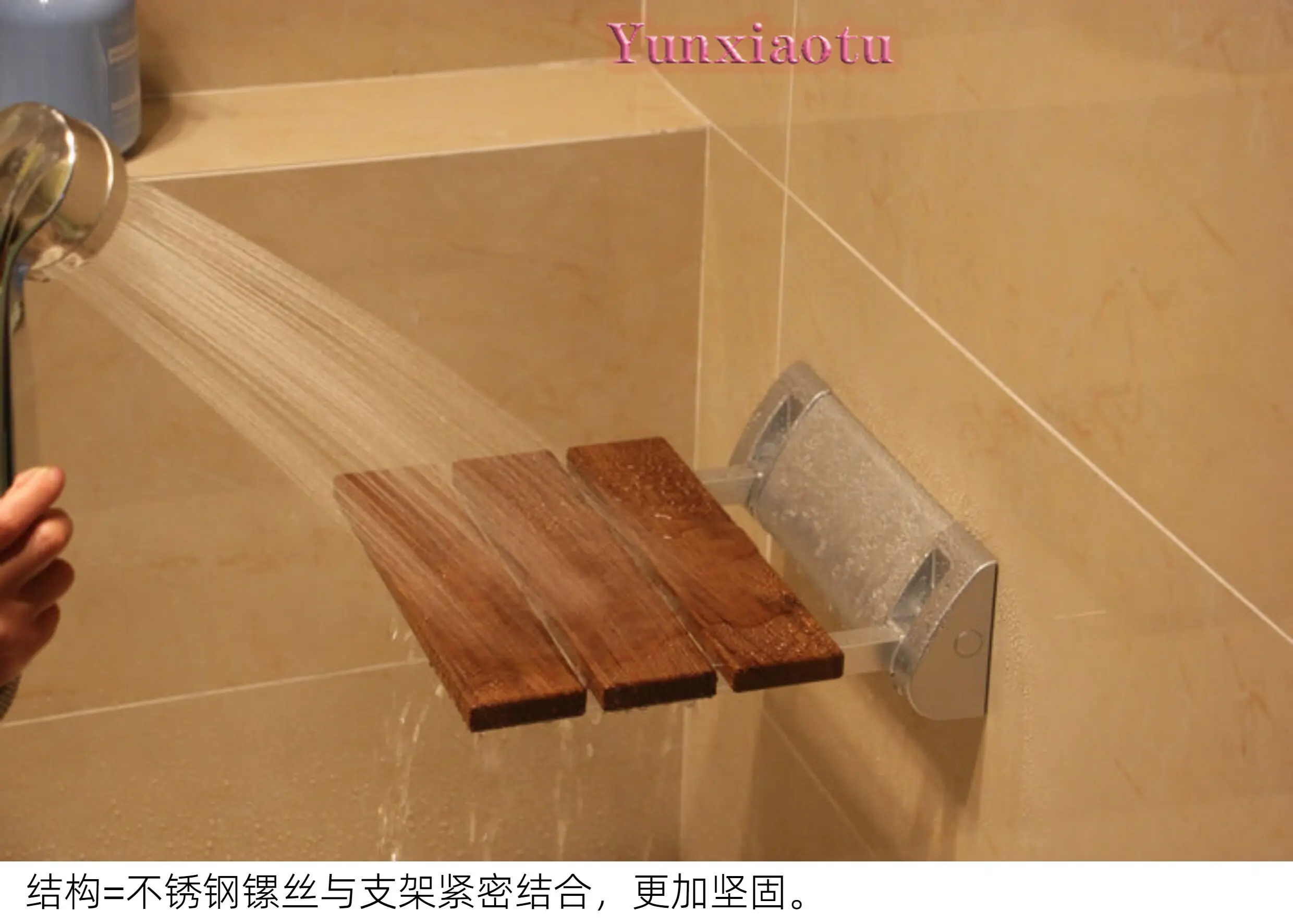 Entrance Stool\wall Chair\wall Stool Bathroom Folding Wall Chair Wall Hanging