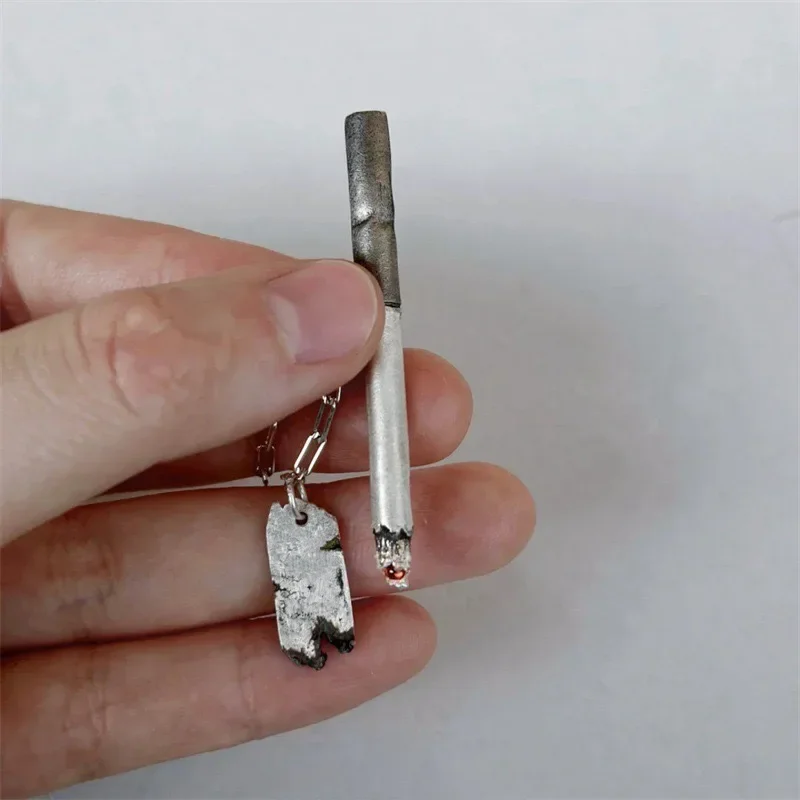 فاسق شخصية سحر قلادة قلادة للرجال النساء الشرير وحيدا Lgnited السجائر قلادة الهيب هوب اكسسوارات مجوهرات هدايا #5