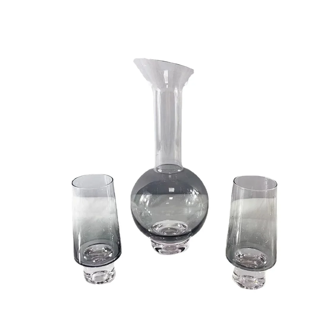 Modern diagonal wine set glass wine glass model room