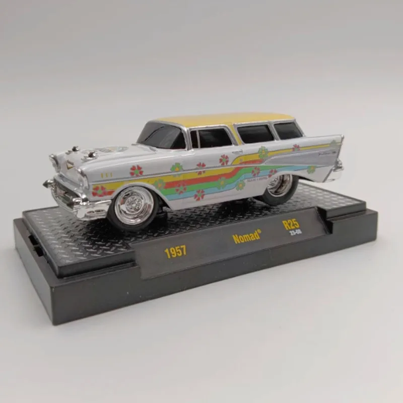 M2 Machines 1: 64 Scale 1957 Nomad Retro Classic Car Alloy Simulation Car Model Collection Display Toy Gifts  Souvenirs