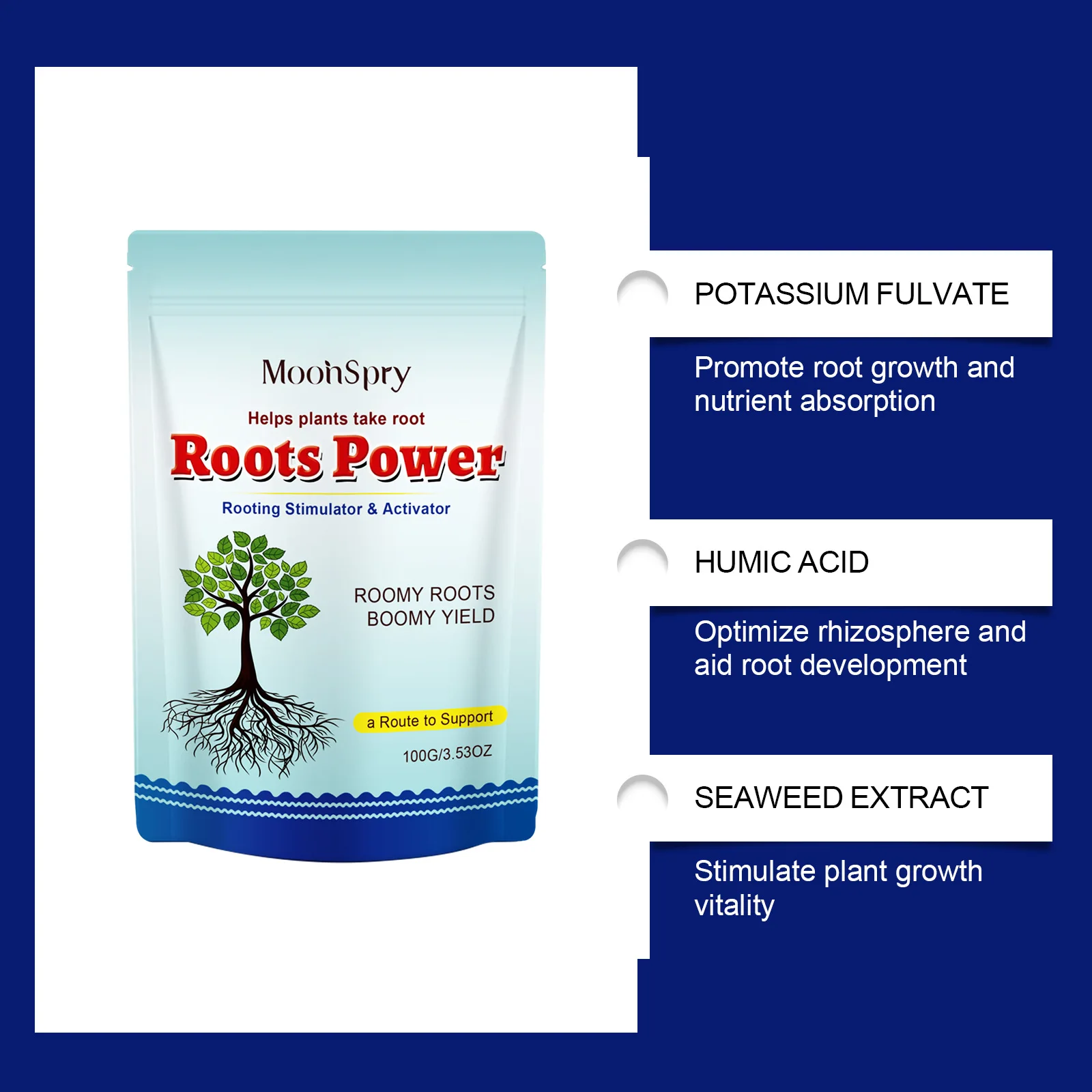 Plant Rooting Powder Growth Nutrient Supplement For Herbaceous-Woody Succulent Plants