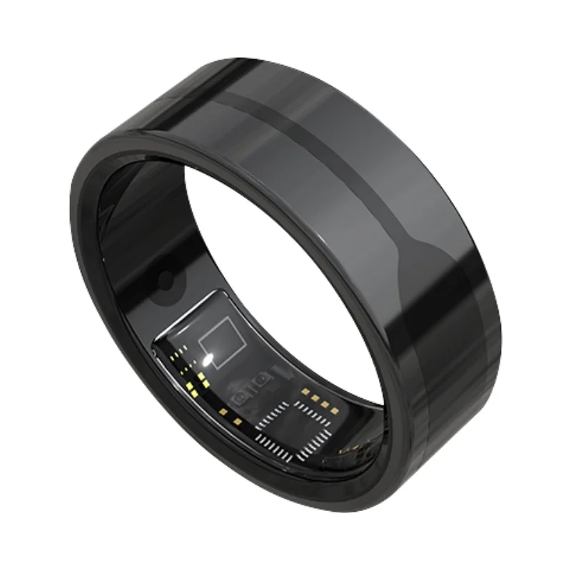 Waterproof Men Women Couple Smart Fitness Tracker Health Finger Ring Heart Rate Blood Oxygen Sleep Detection Smart Ring