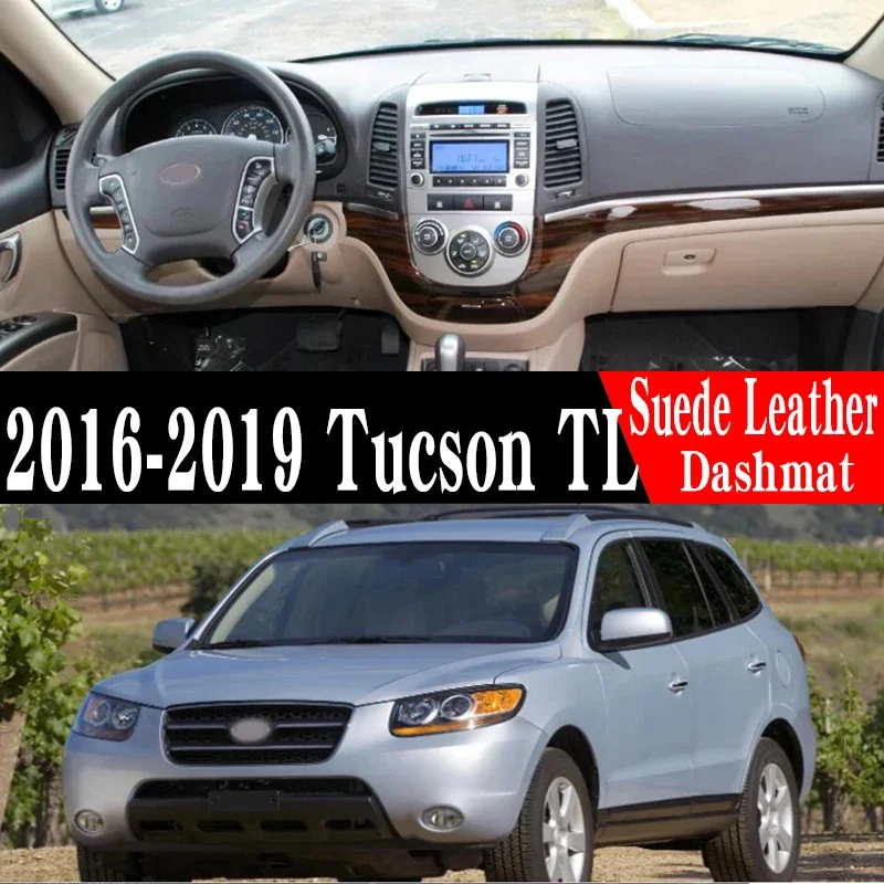 

Коврик для приборной панели Hyundai Tucson TL 2016-2019, противоскользящий, с защитой от ультрафиолета, накладка на панель, коврик для приборной панели, коврик-накладка на панель приборов.