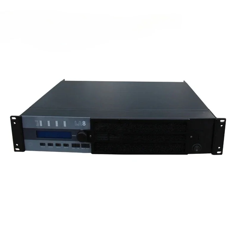 LA8XLA8 German Imported DSP Processor, High-power DSP Amplifier, 4 * 2000 Watts, Specially Recommended Subwoofer Professional