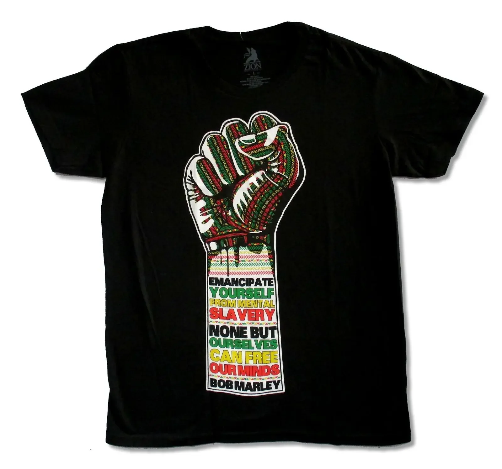 Bob Marley Emancipate Yourself Black T-Shirt New Adult Band Music Summer Fashion Selling Tshirt