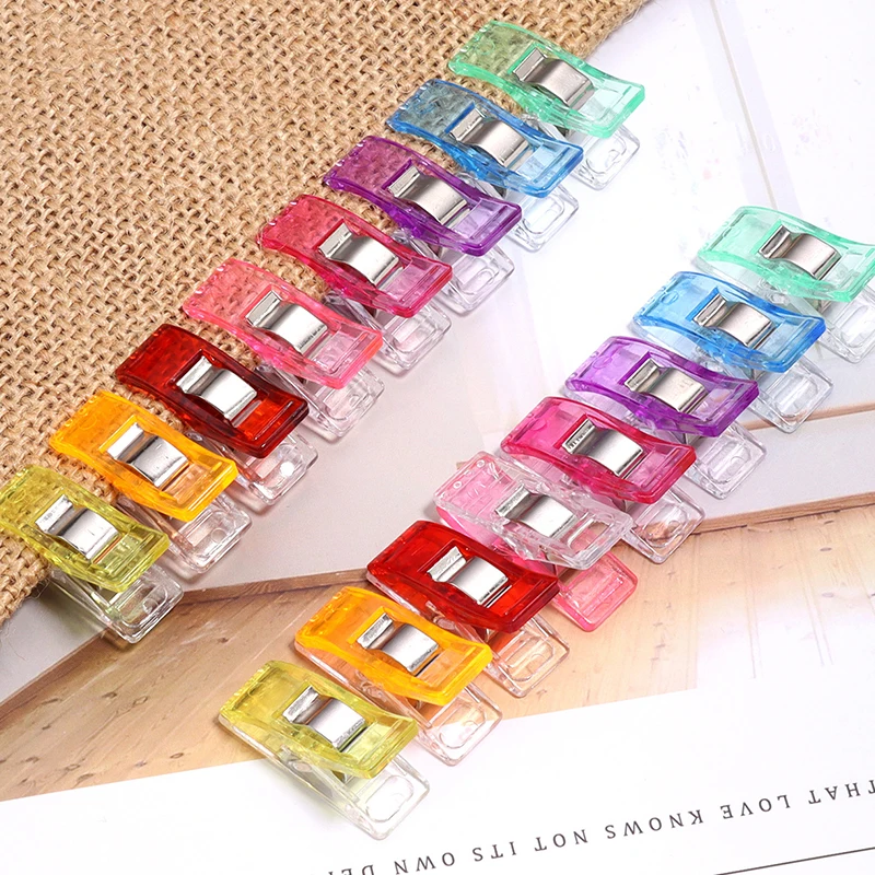 20/40PCS Random Color Clip Pla - Embroidery Craft 评论和价格