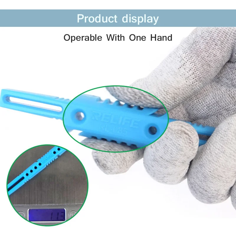 LCD/OLED Screen Separation Cutting Wire Set with Handle RELIFE RL-059 Plus High Anti-rust Lightweight Screen Opening Line