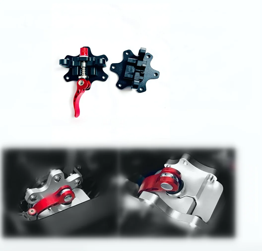 Para Q1r aleación de aluminio 70MM volante de liberación rápida para SIMAGIC para Thrustmaster para Logitech para juegos de carreras