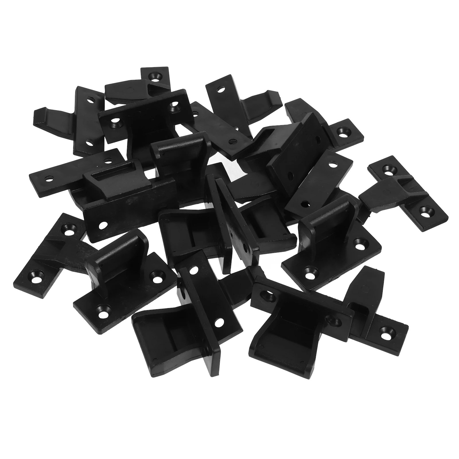 

12 Pairs Shelves Hardware Multifunctional Buckles Sturdy Furniture Panel Clips Connector Cabinet Shelf Clips Reusable Drawer
