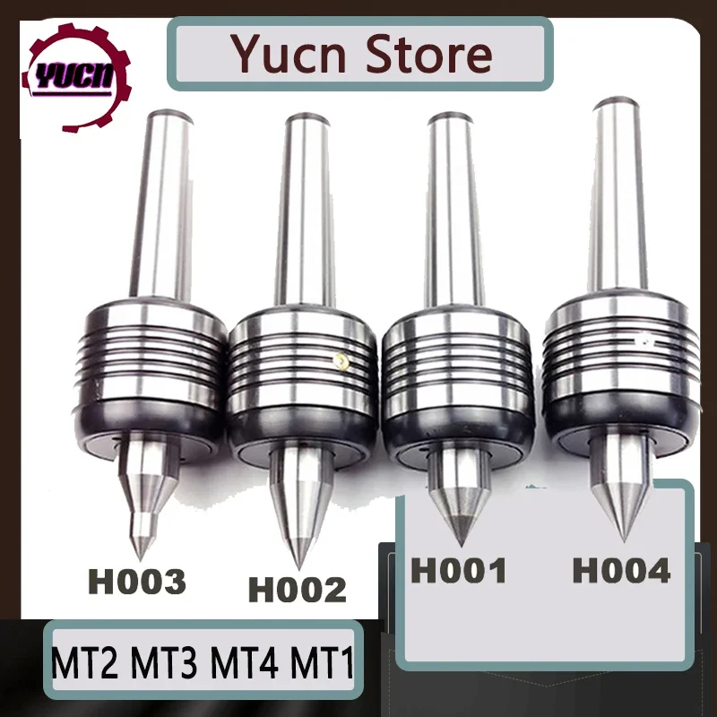 MT2 MT3 MT4 MT5 Morse Top Center CNC Lathe Rotary Center Standard Double Cone Head Live Center Morse Turning Accessories