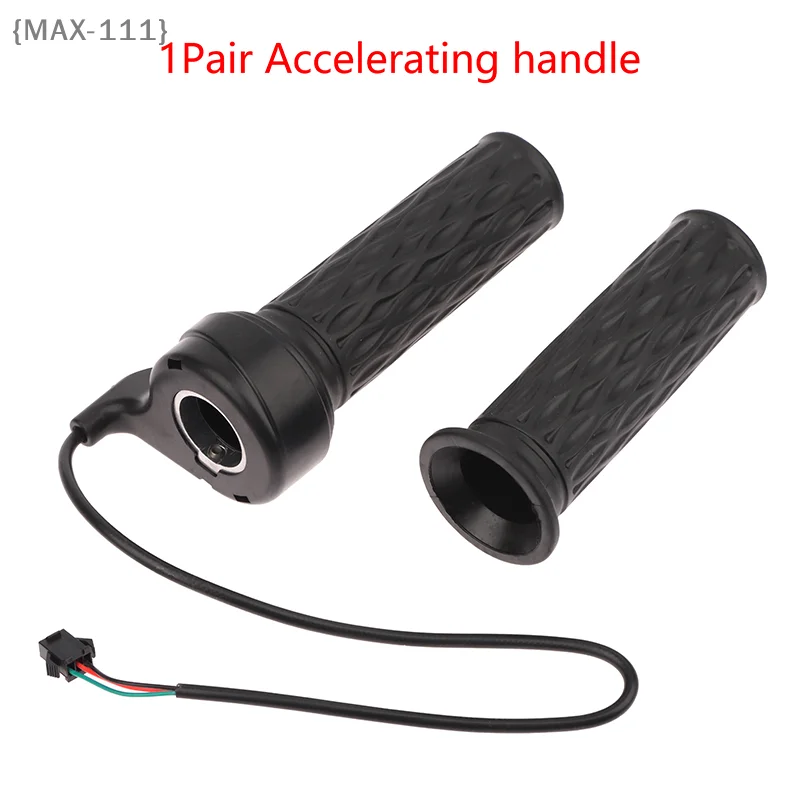 

【F2-MAX111】1Pair Electric Bike Throttle Bike Speed Throttle Grip Wearable Accelerator Handle Grip For Handlebar
