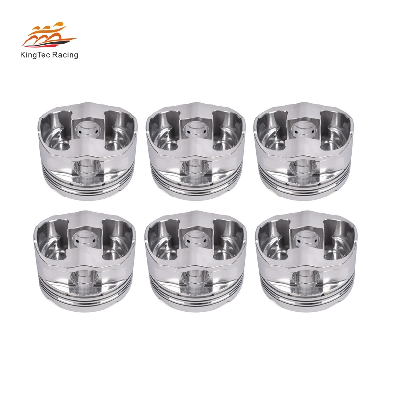 

KTC Racing 84.5mm M52B28 Forged 4032 Aluminum Pistons for BMW E46 328i 328Ci E36 E37 E38 Z3 2.8T E39 528i E38 728i