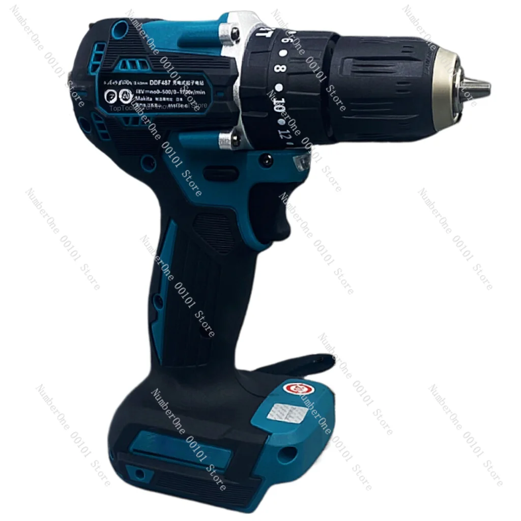 Makita DDF487 18V Brushless Electric Drill, Suitable for Five-rope Impact Drill of Decoration Team Uses Power Tool Tools   Recha