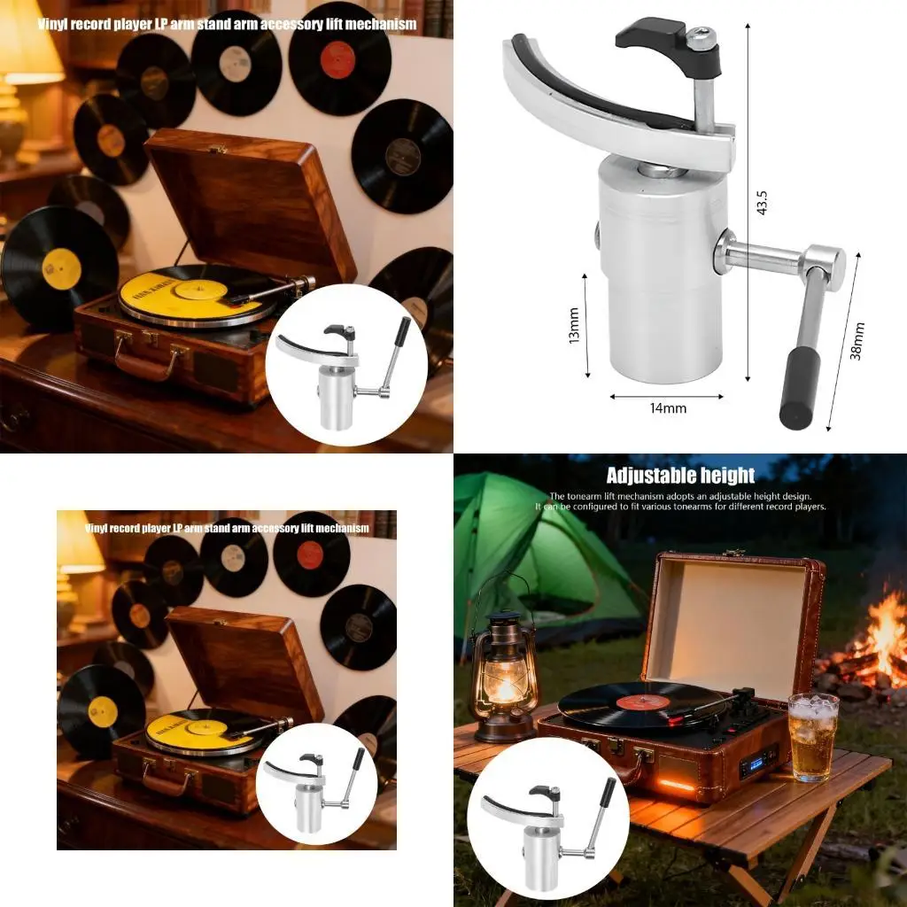 

E56B Гидростатический тонарм Лифт Безопасный подъемный механизм для ручного стандарта рекордсменов