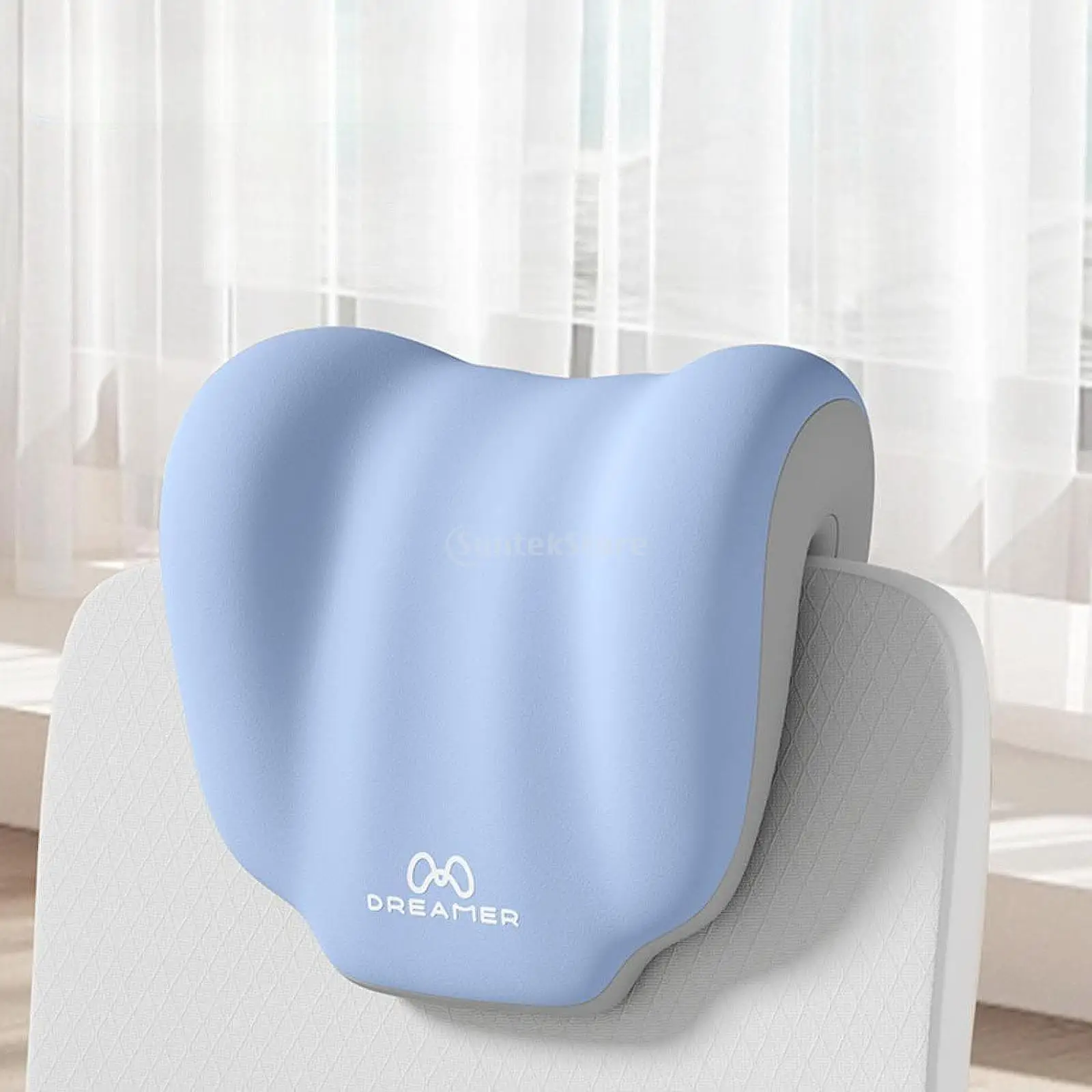 For Ergonomic Office Nap Comfortable Natural Sleep Soft Chair Pillow, Portable Adjustable Neck Back Memory Foam Support Cushion
