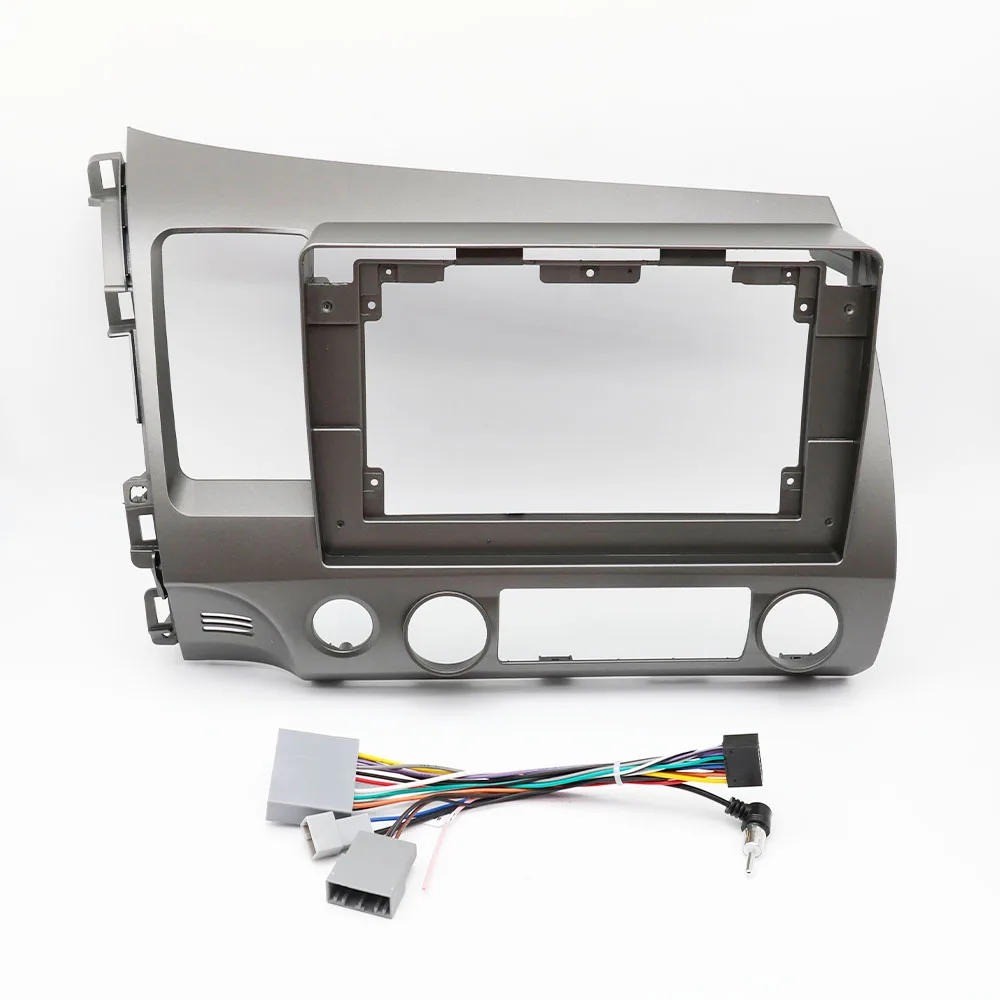 9 Inch 10 Inch Car Frame Fascia Adapter Android Radio Dash Fitting Panel Kit For Honda Civic G8 2006-2011