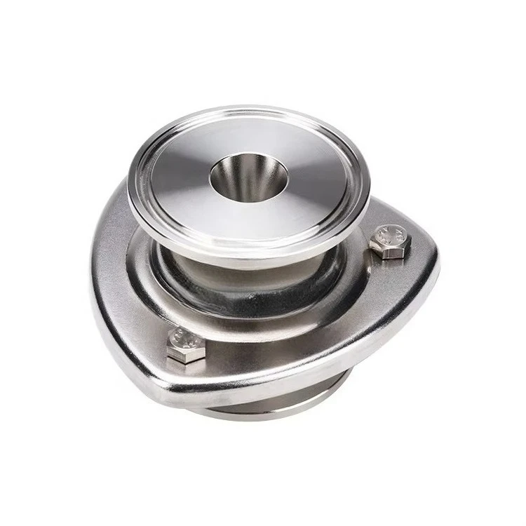 Sanitary Grade CE Certificate Stainless Steel Clamped Balanced Pressure Thermostatic  Steam Trap  CYBTM7 DN20 K50.5mm