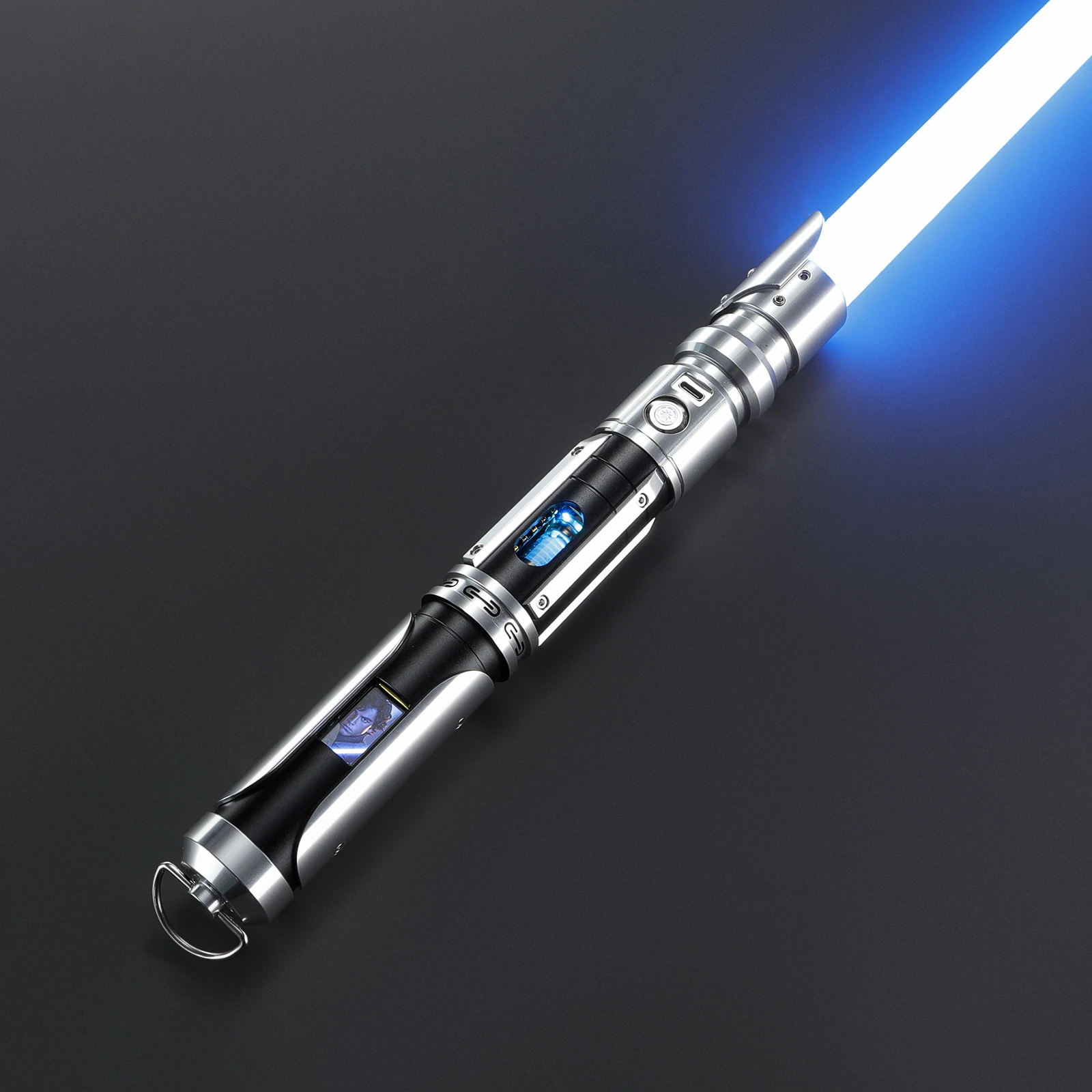LGT Saberstudio Force Heavy Dueling Light Saber Metal Hilt Sensitive Smooth Swing Infinite Color Changing with 34 Sound Fonts