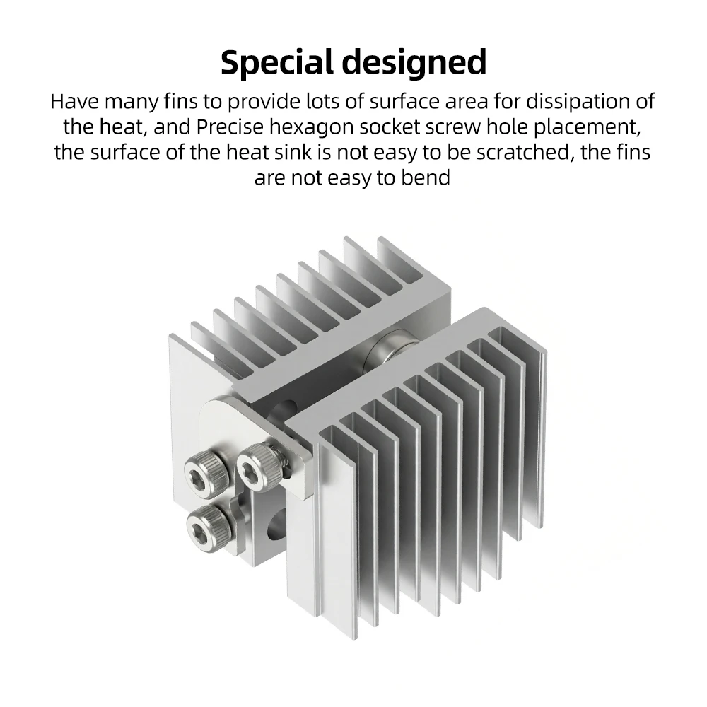 Radiator Flashforge AD5X, całkowicie metalowy cooler i aluminiowy blok chłodzący do drukarki 3D AD5X, akcesoria. — zdjęcie produktu 4