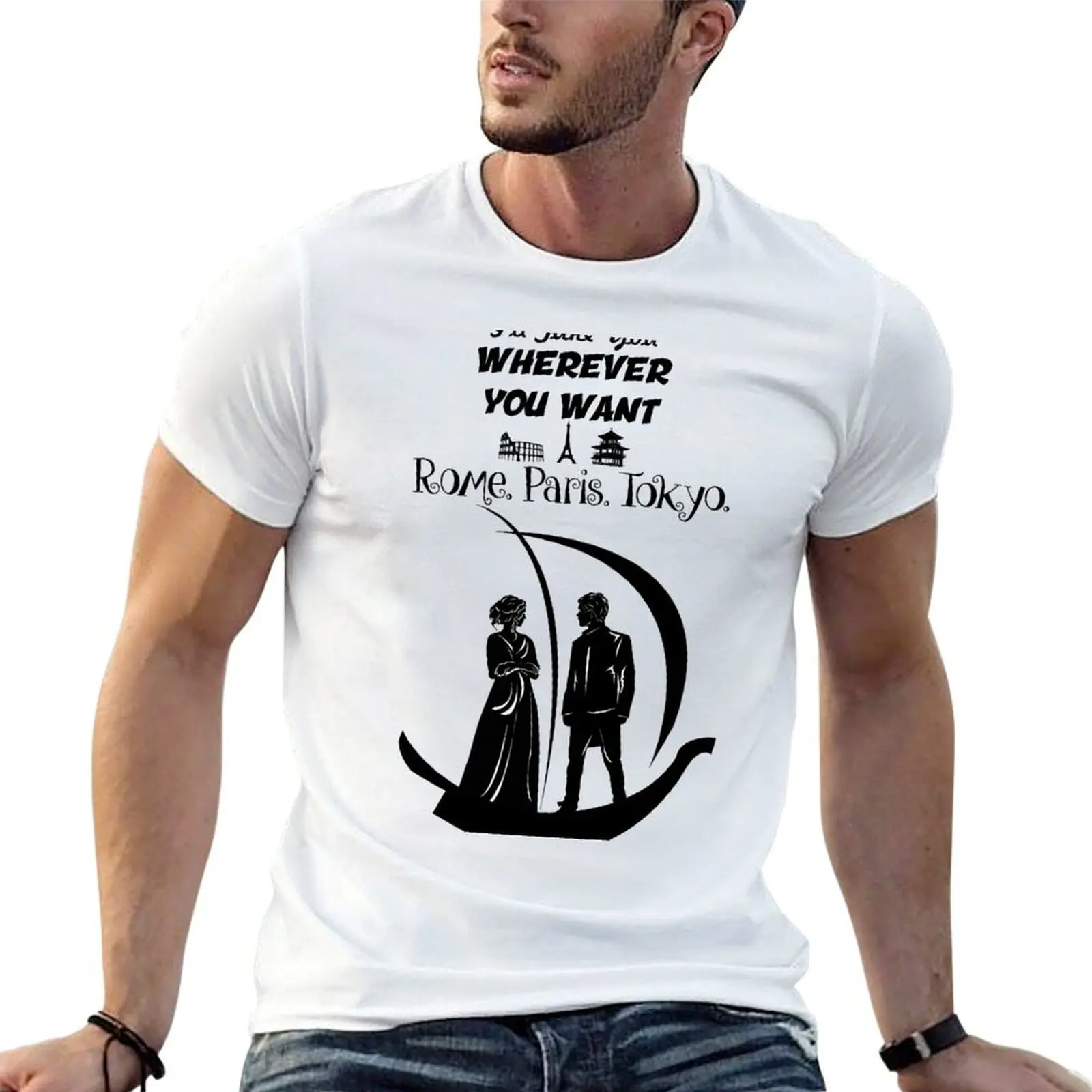 

Klaus and Caroline. T-Shirt t shirts for man graphic vintage anime tshirt T-Shirt