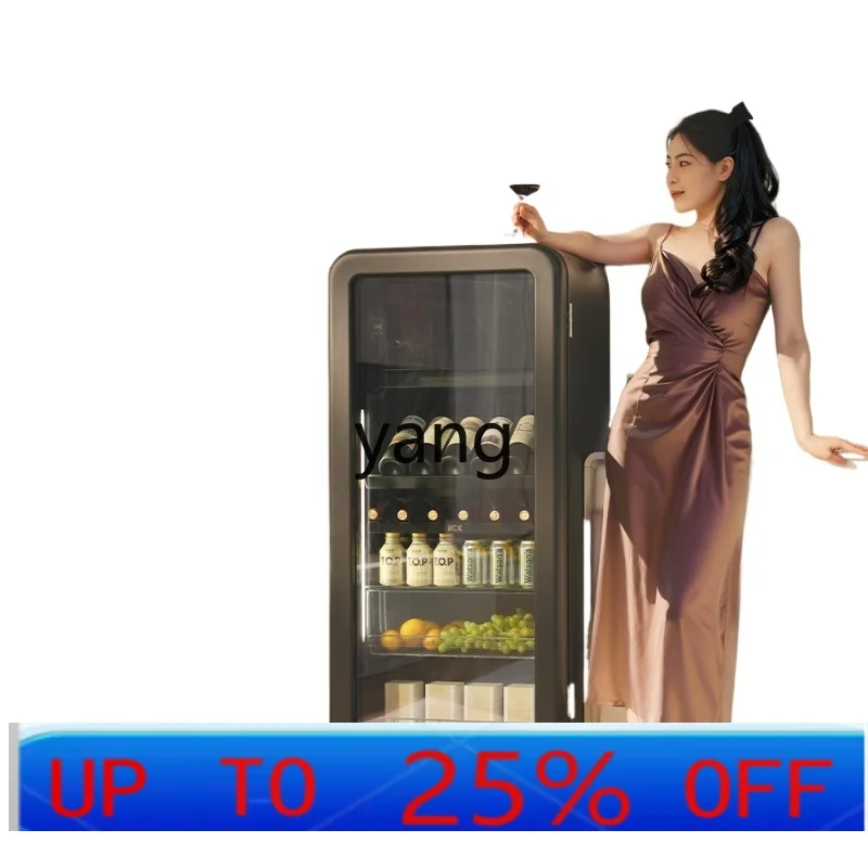 

lmm constant temperature and humidity cabinet household tea embedded living room ultra-thin small ice bar