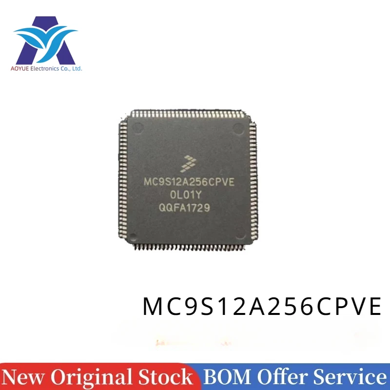 

New Original IN STOCK MC9S12A256CPVE LQFP112 MC9S12A256 MC9S12A Series 12kB RAM 256kB Flash 16-Bit SMT Flash Microcontroller-MCU