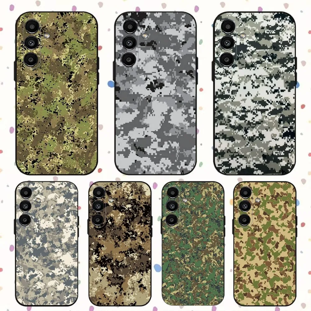 

Military Army Camouflage Phone Case For Samsung S24,S21,S22,S23,S30,Ultra,S20,Plus,Fe,Lite,Note,10,9,5G Black Soft Cover