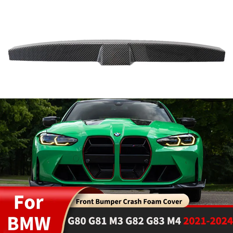 For BMW G80 G81 M3 G82 G83 M4 2021-2024 Front Bumper Crash Foam Cover Trim Grille Back Foam Guard Protector Cover Body Kit