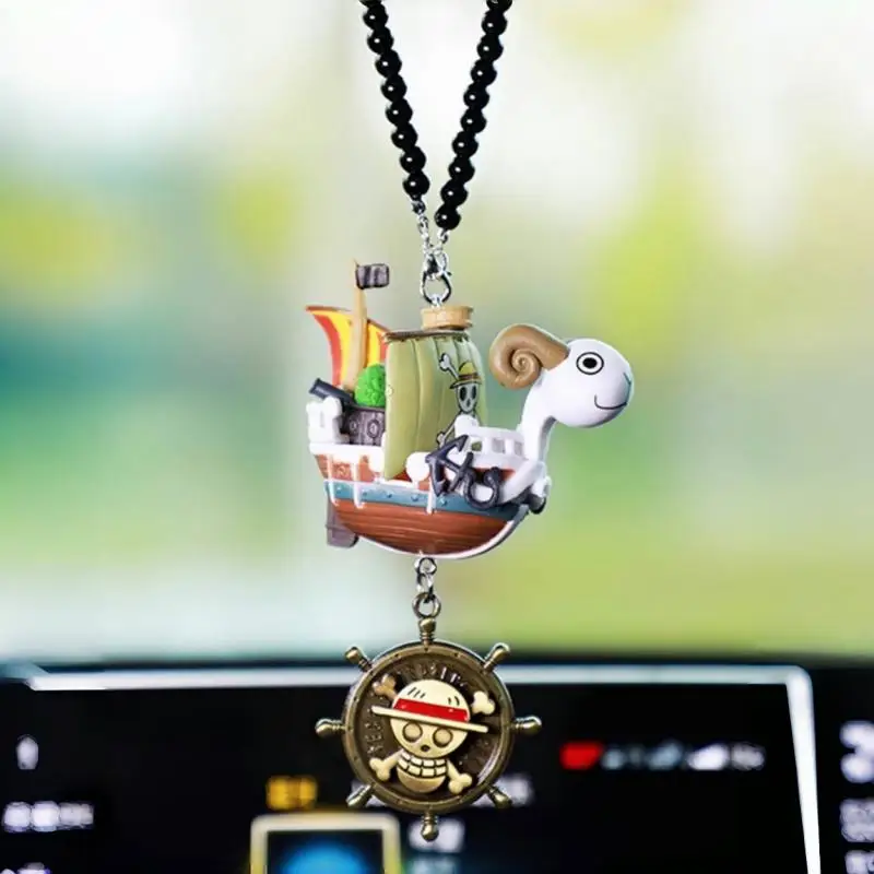 One Piece Car Center Console Ornament Monkey D Luffy Car Accessories Cartoon Car Mounted Pendant Car Interior Decoration Product