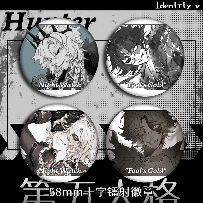 

Anime Identity Ⅴ Norton Campbell Ithaqua Cosplay Badge Ambitus Gift