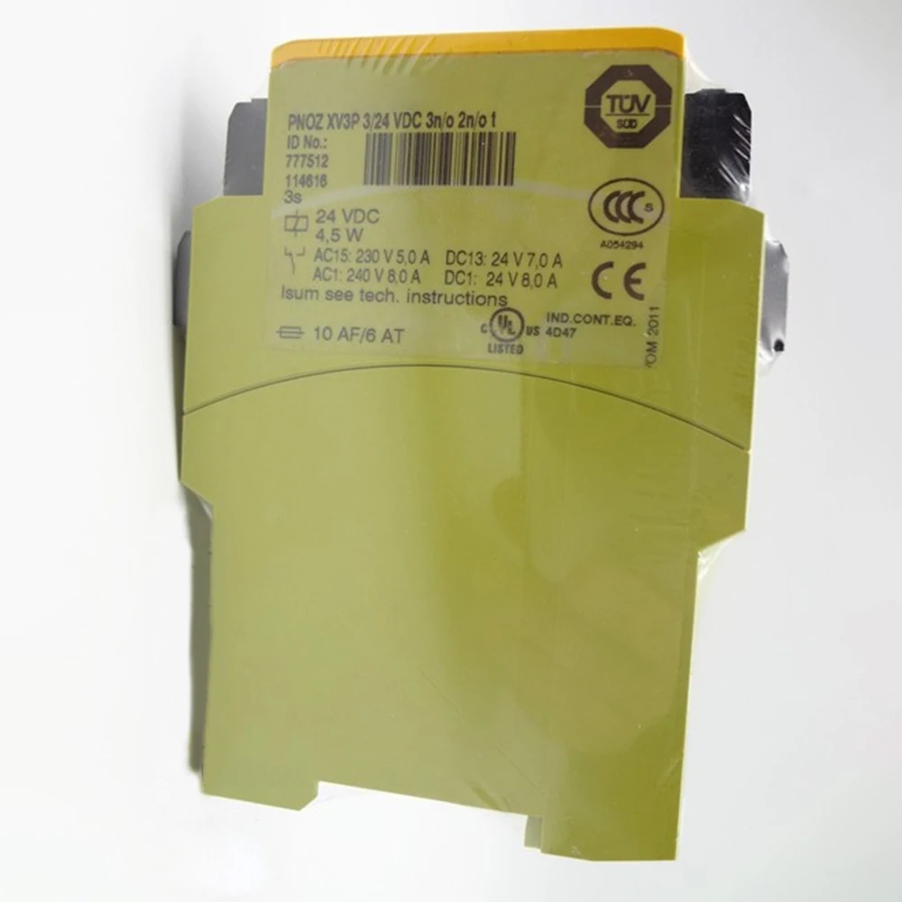New For Pilz 777512 PNOZ XV3P  3/24VDC Safety Relay Module in Box