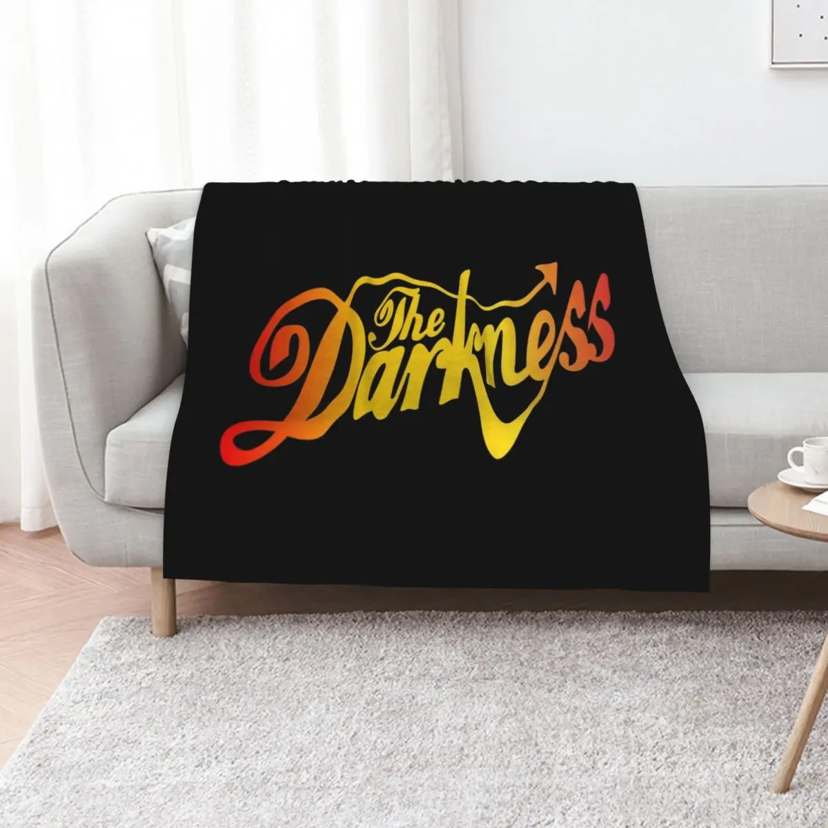 #Darkness-Official# Throw Blanket Soft Big Soft Plush Plaid bed plaid Thins Decorative Throw Luxury Throw Blankets
