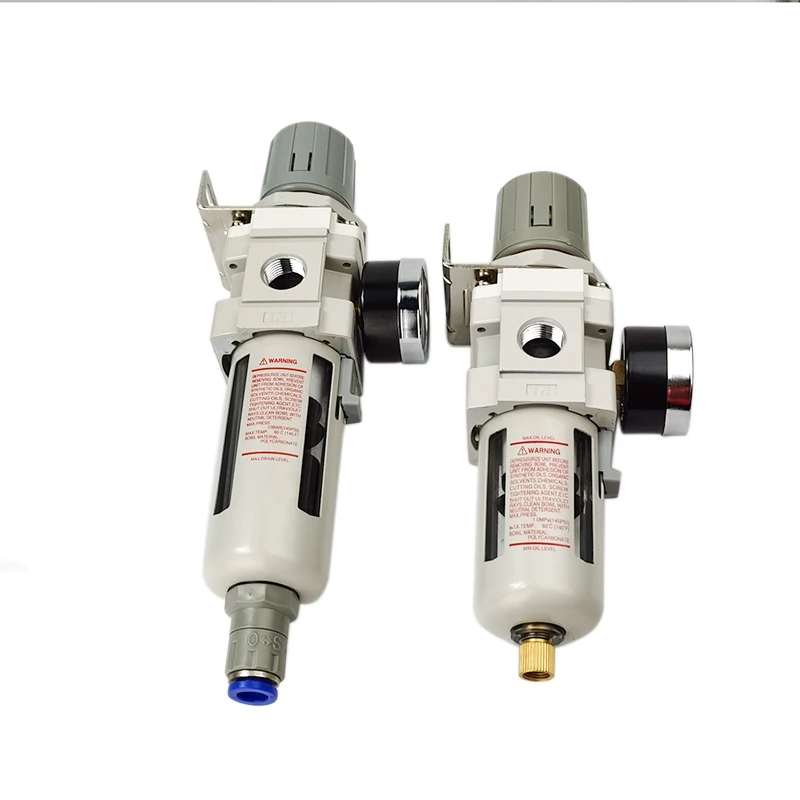 1 PCS AW3000-03 Air Oil Water Seperator Filter G3/8'' Air Pressure Regulator Controller Pneumatic Compressor Copper Filter