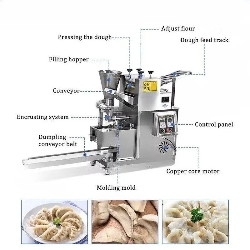 Automatic Dumpling Machine Commercial Dumpling Making Equipment for Restaurant and Food Processing Industry