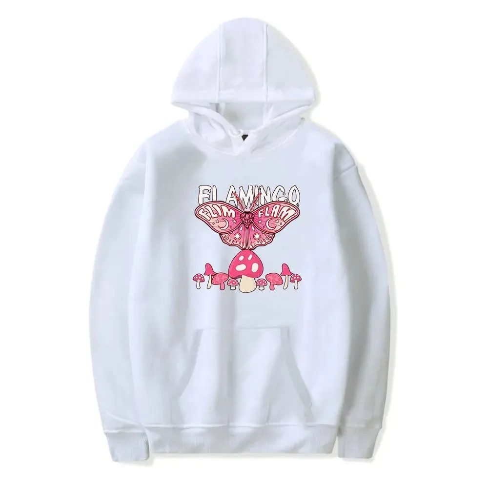 Hoodie Flim Flam Flamingo feminino e masculino, moletom de manga comprida, pulôver fashion, roupas 2024